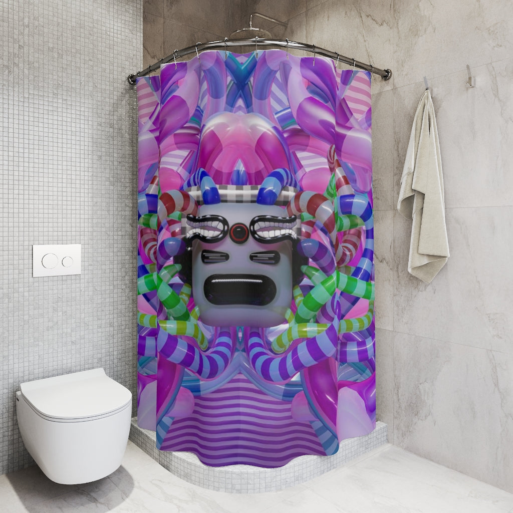 Letting it Out (OG) - Polyester Shower Curtain