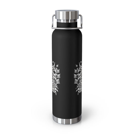 PlayerOne (B&W) - 22oz Vacuum Insulated Bottle